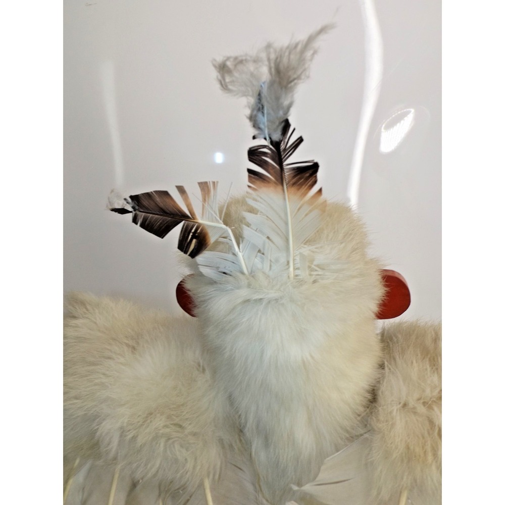 Navajo Native American signed Eagle Dancer Kachina Doll - Large - 22" tall ! - Picture 10 of 16